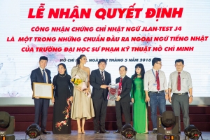 Lễ Công Bố chuẩn đầu ra nhật ngữ HCMUTE