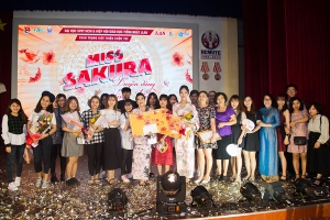 Lễ công bố chuẩn đầu ra nhật ngữ hcmute - miss sakura 2018 thành công tốt đẹp