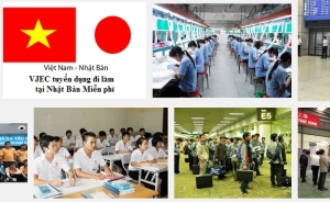 Lịch tuyển dụng tháng 5 vjec cho các bạn đi Nhật miễn phí