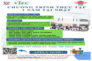 Chương trình thực tập 1 năm tại LIXIL – Nhật Bản