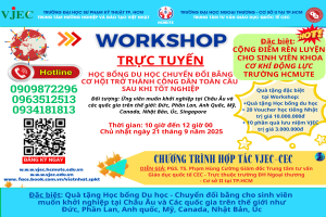 Thông báo về việc cộng điểm rèn luyện cho các bạn sinh viên Khoa Cơ Khí Động Lực tham gia Workshop ngày 21/9
