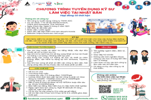THÔNG BÁO VỀ BUỔI TRAO ĐỔI TRỰC TIẾP VỚI NHÀ TUYỂN DỤNG ĐƠN HÀNG KỸ SƯ NGÀY 17/03/2025