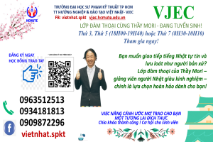 LỚP ĐÀM THOẠI TIẾNG NHẬT CÙNG THẦY MORI - VẪN ĐANG TUYỂN SINH!